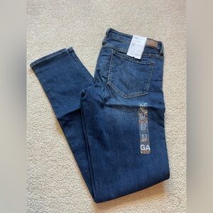 Garage Dark Blue Skinny Jeans